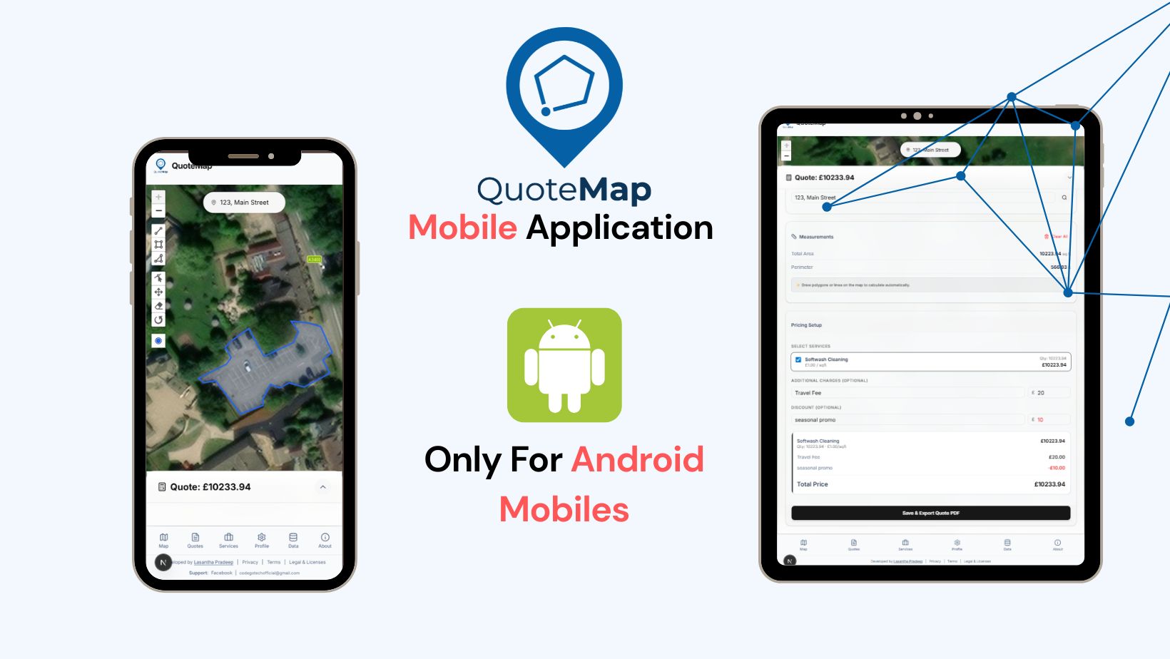 QuoteMap Android Mobile App