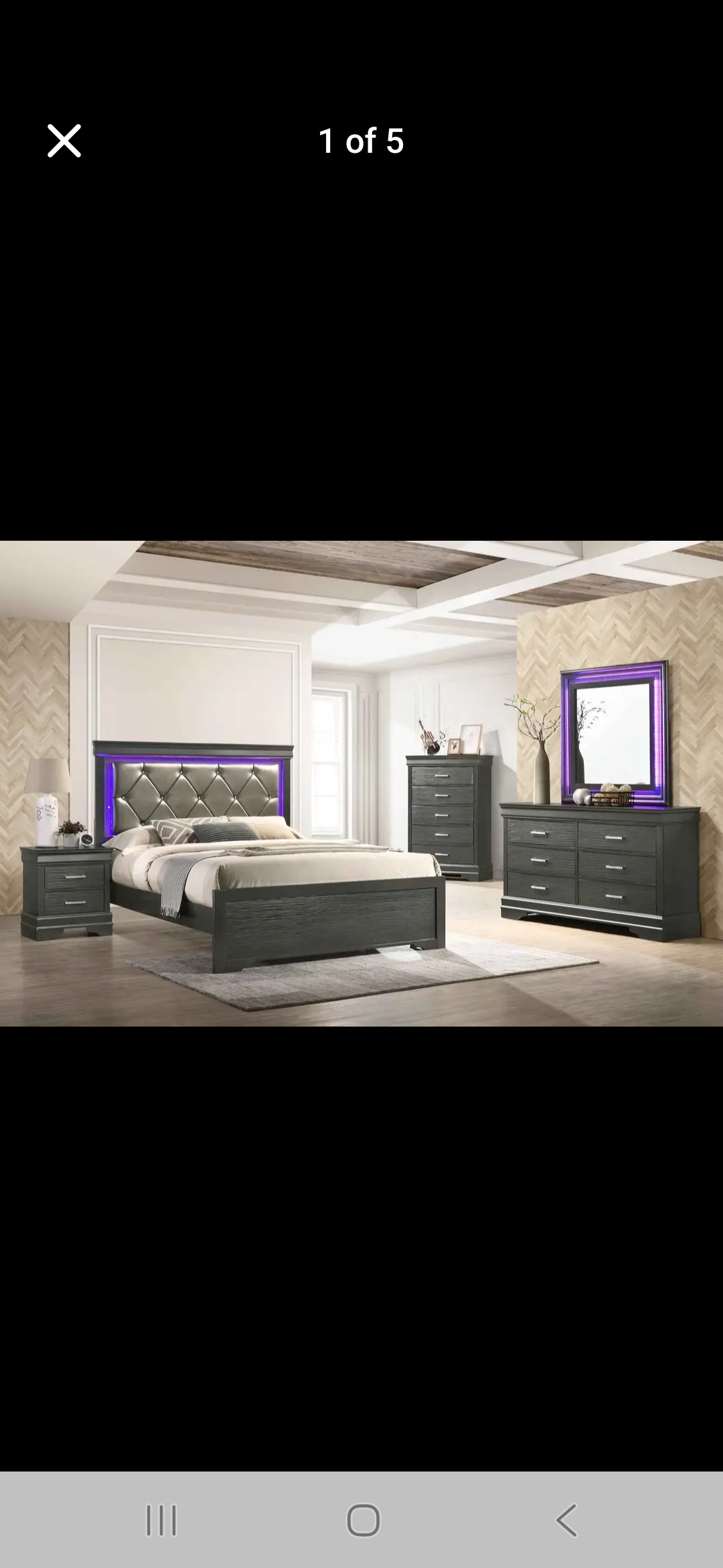 New Queen Bedroom Set.