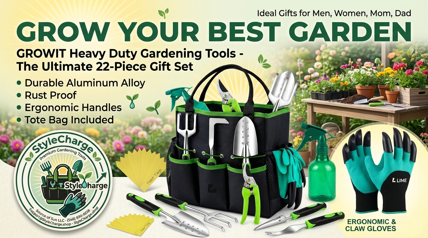 StyleCharge Complete Ergonomic Gardening