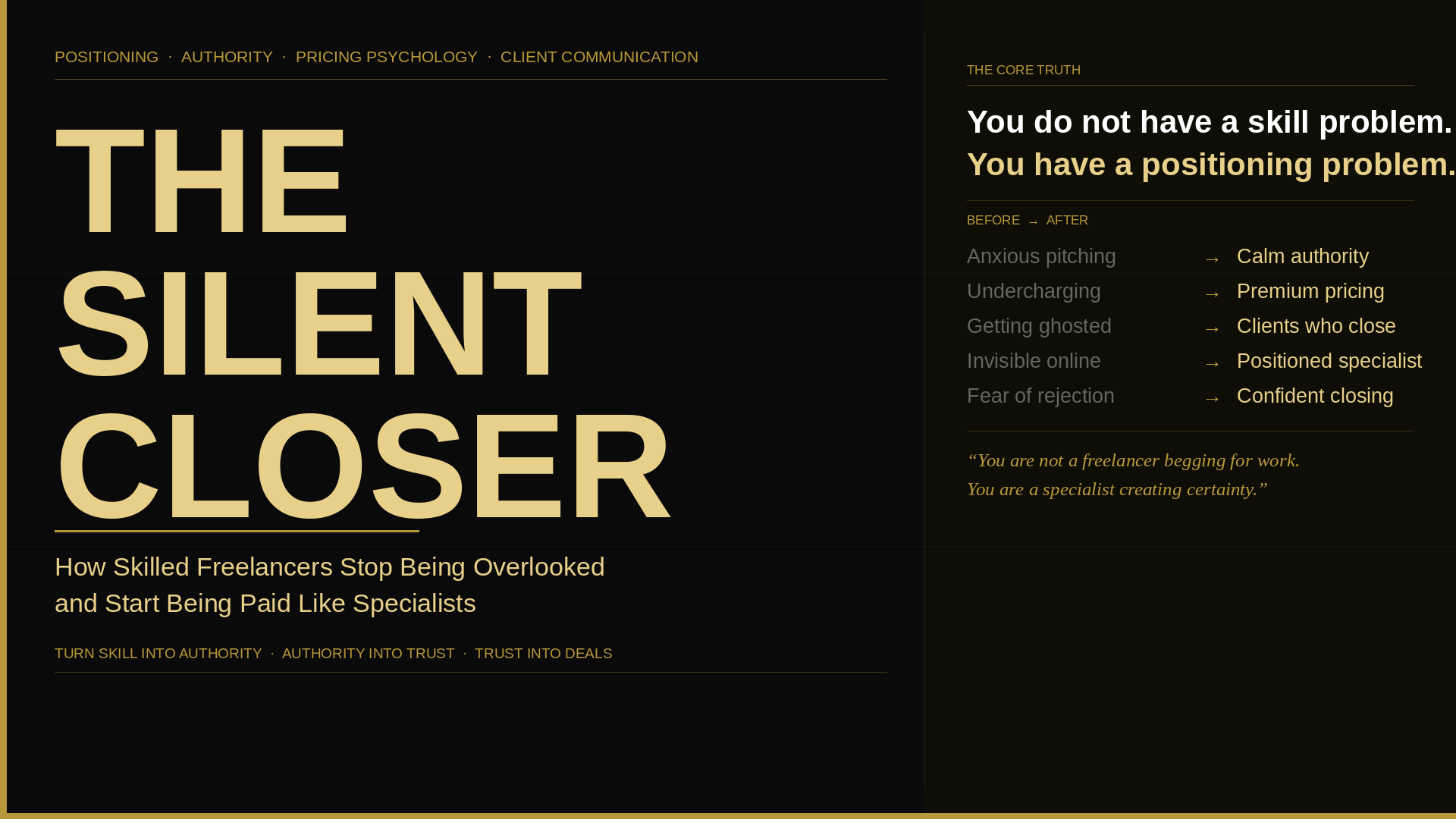 The Silent Closer