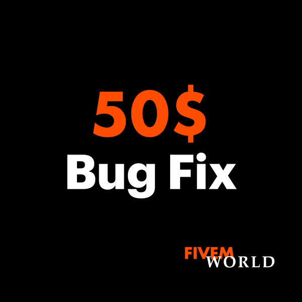 $50 Bug Fix — Full Resource Repair