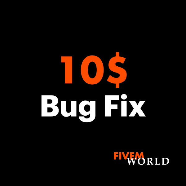 $10 — Standard Bug Fix