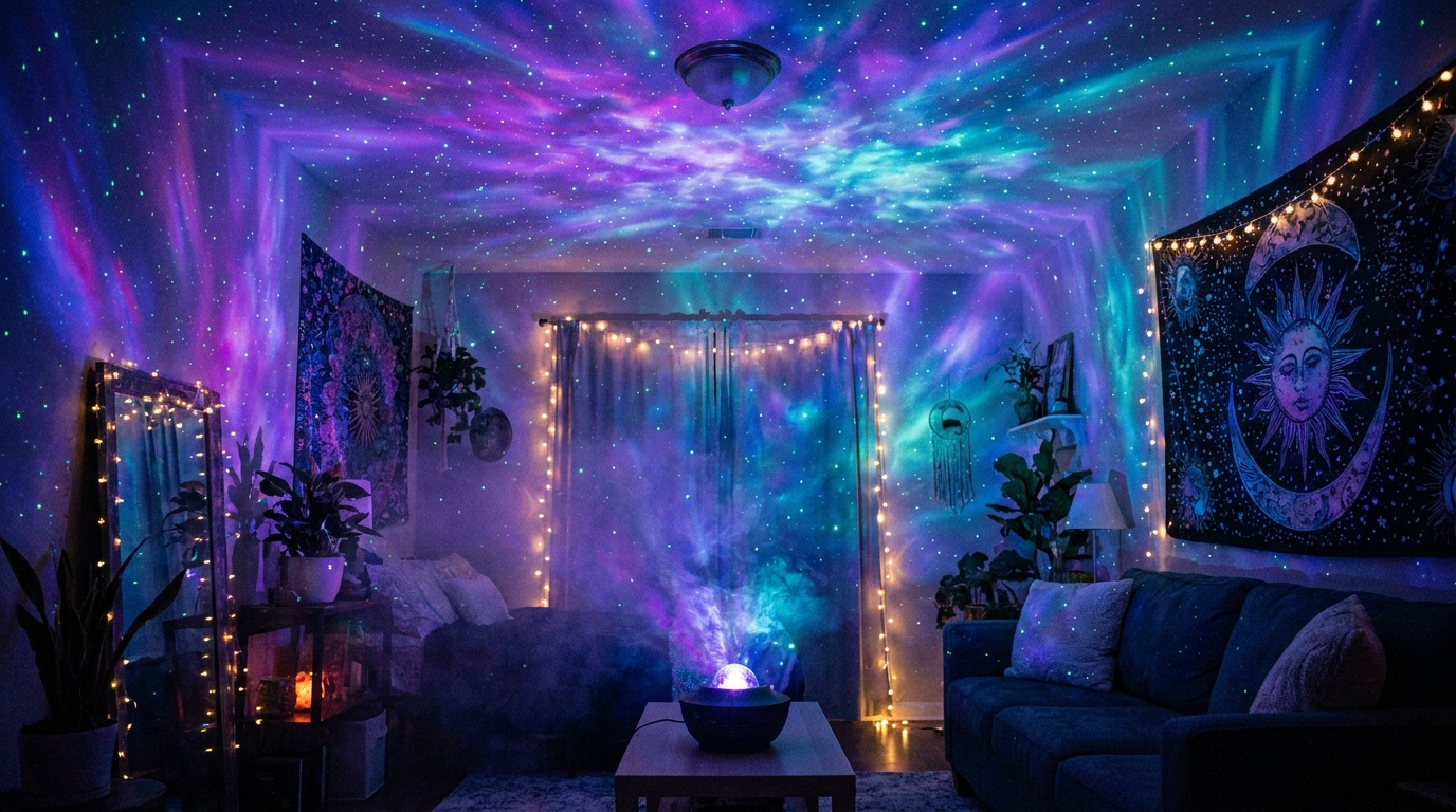Galaxy Star Projector — Nebula Edition