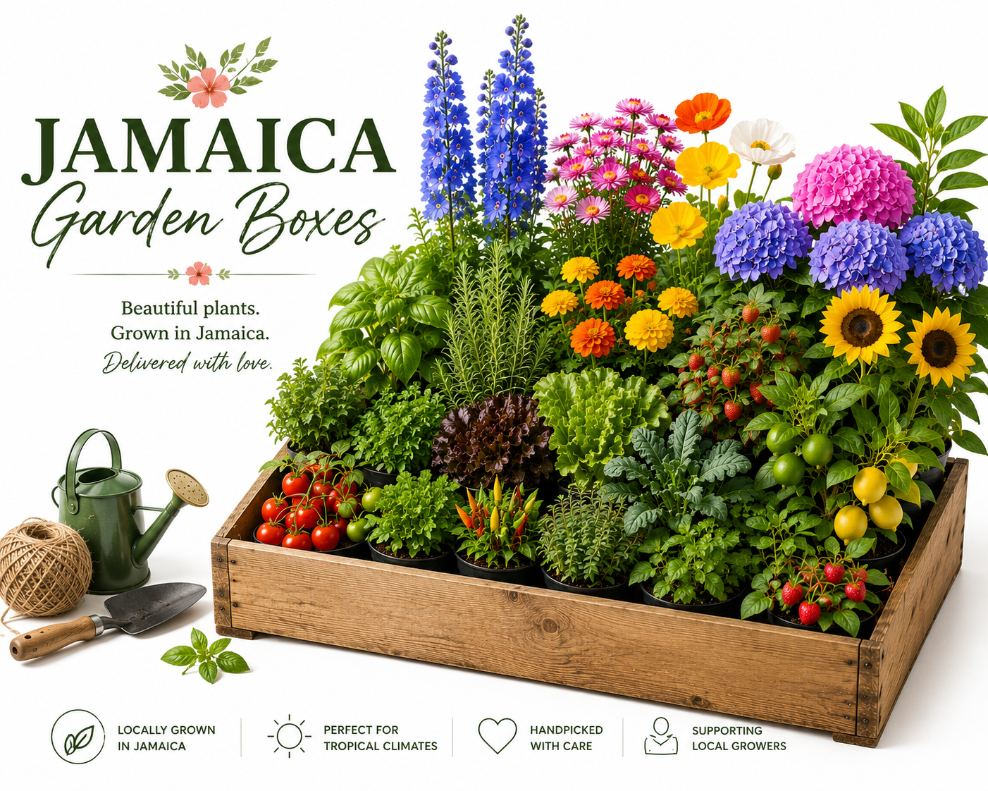 Jamaican Garden Boxes