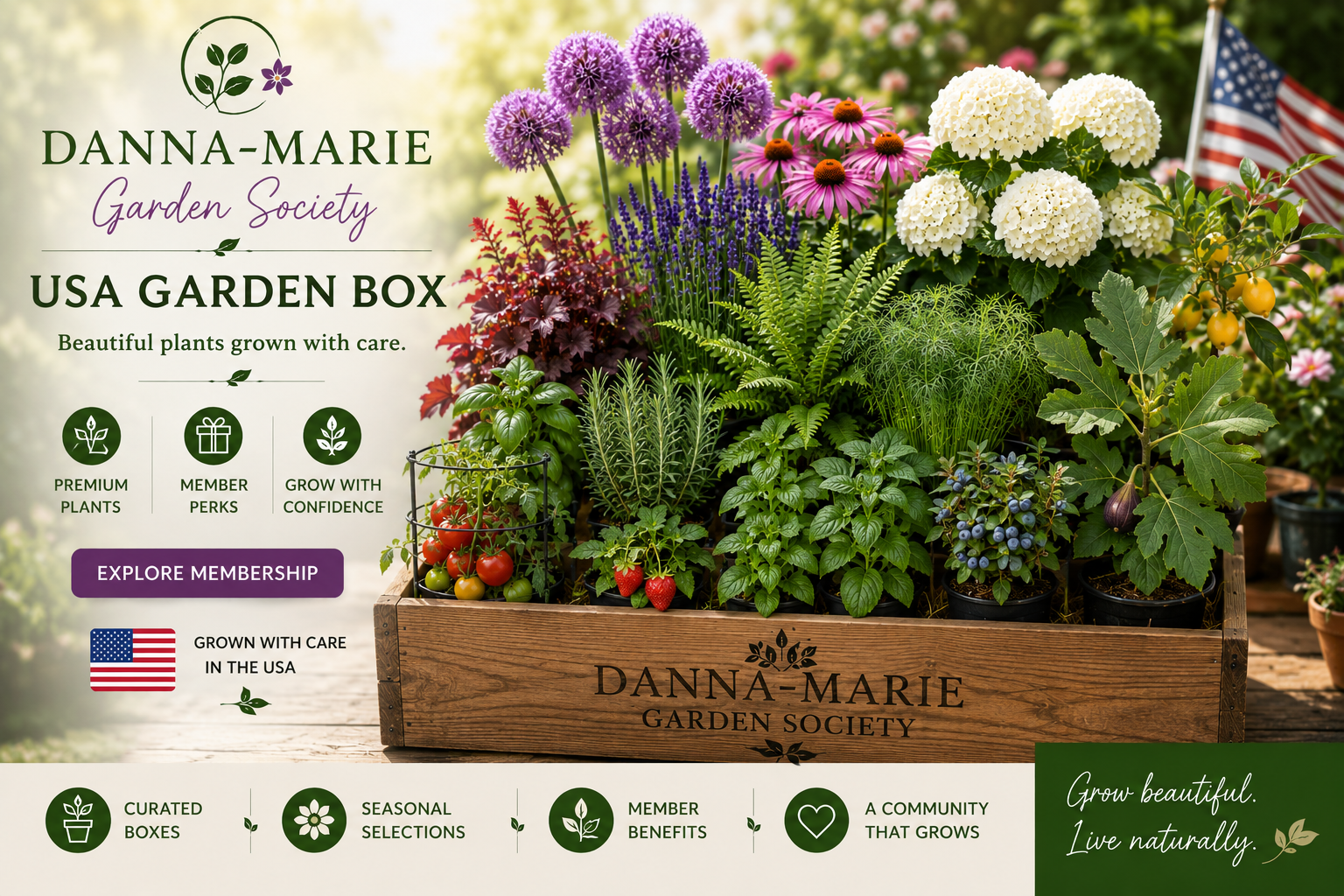 USA Garden Box