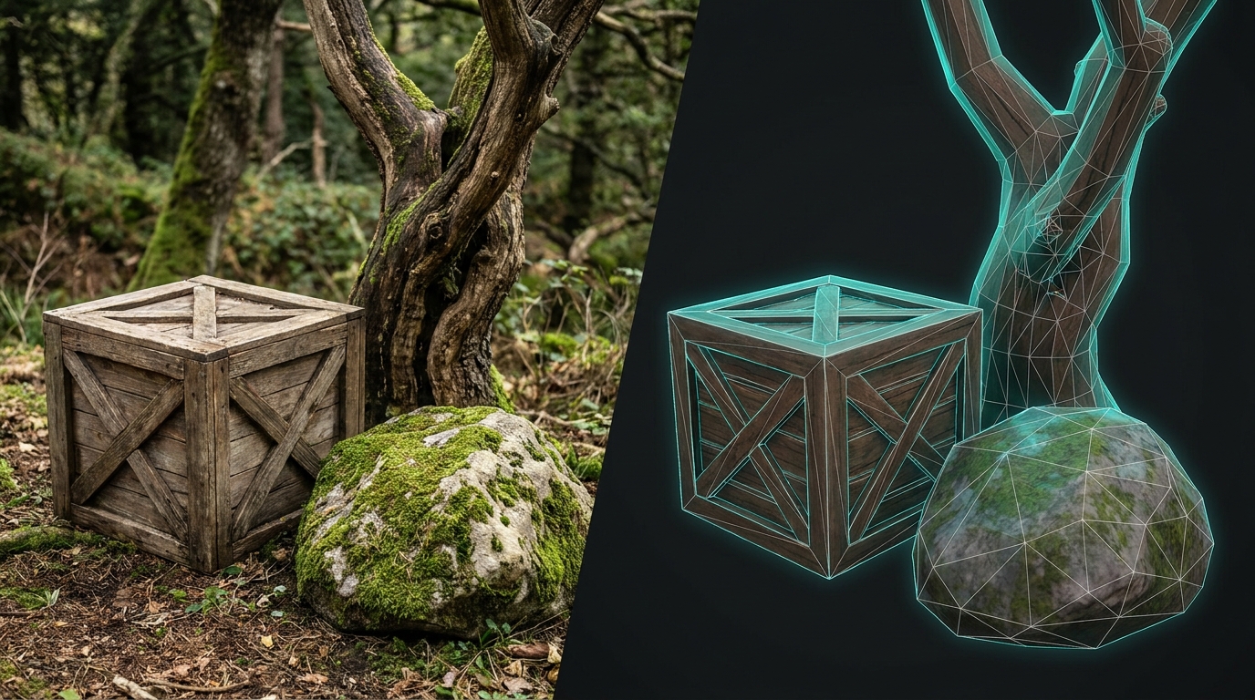 Custom Mid-Poly 3D Model