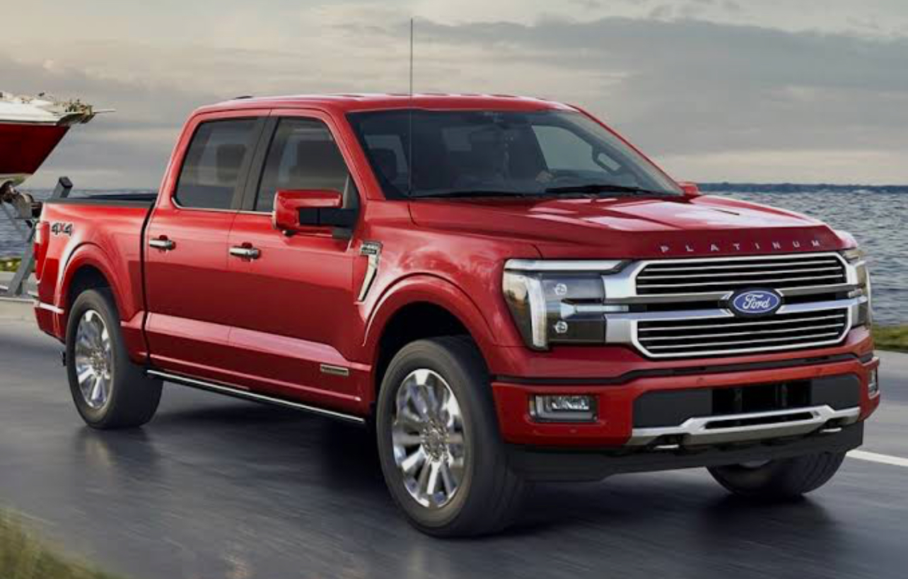 2023 Ford Truck — Red