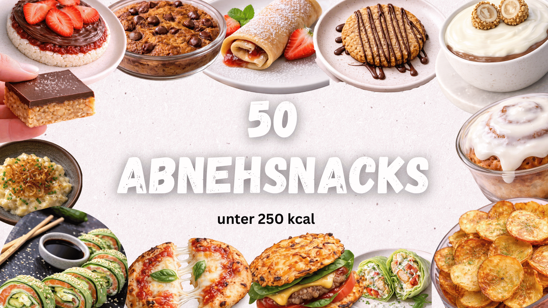 50 Abnehmsnacks