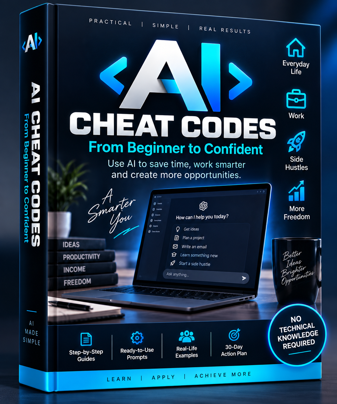 AI Cheat Codes: From Beginner to Confident