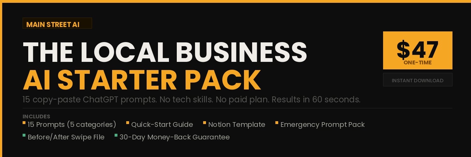 The Local Business AI Starter Pack