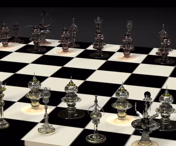Gothic Chess Set