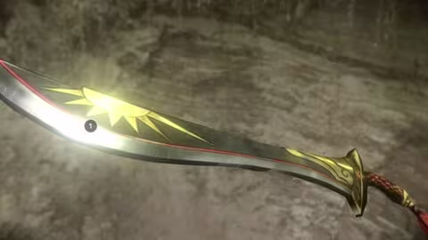 Sunburn Fantasy Sword