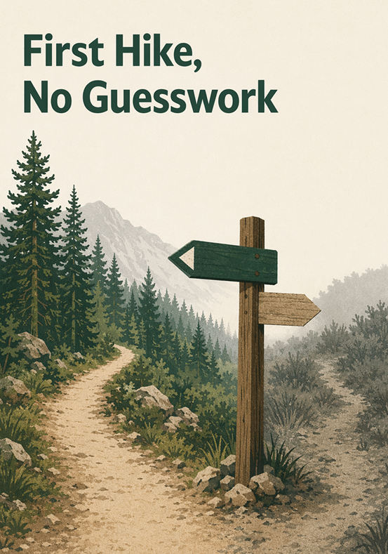 First Hike, No Guesswork