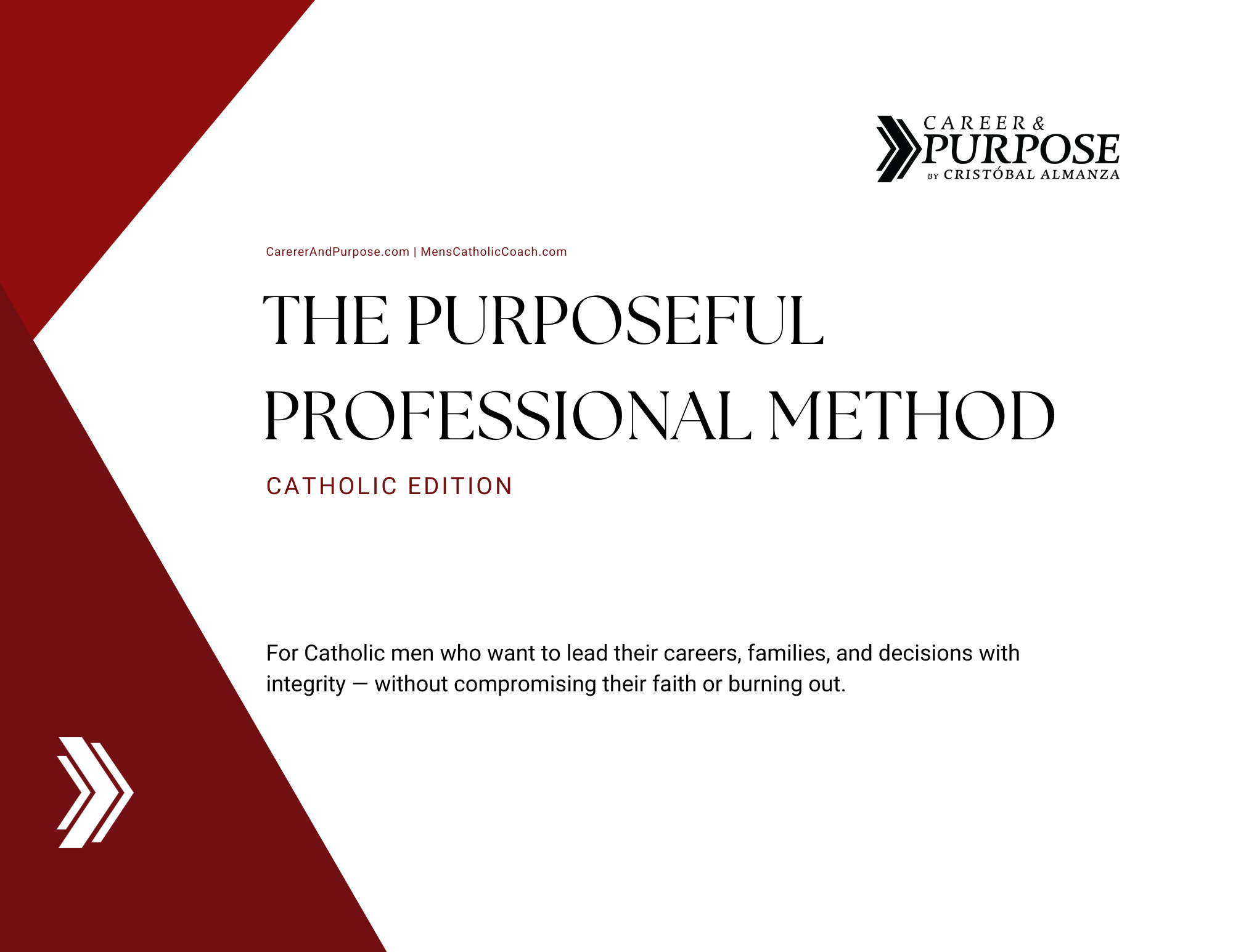 Purposeful Professional Method - Catholic Edition