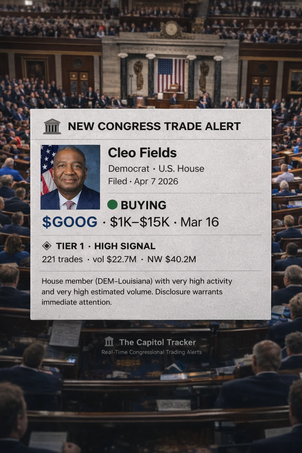 The Capitol Tracker