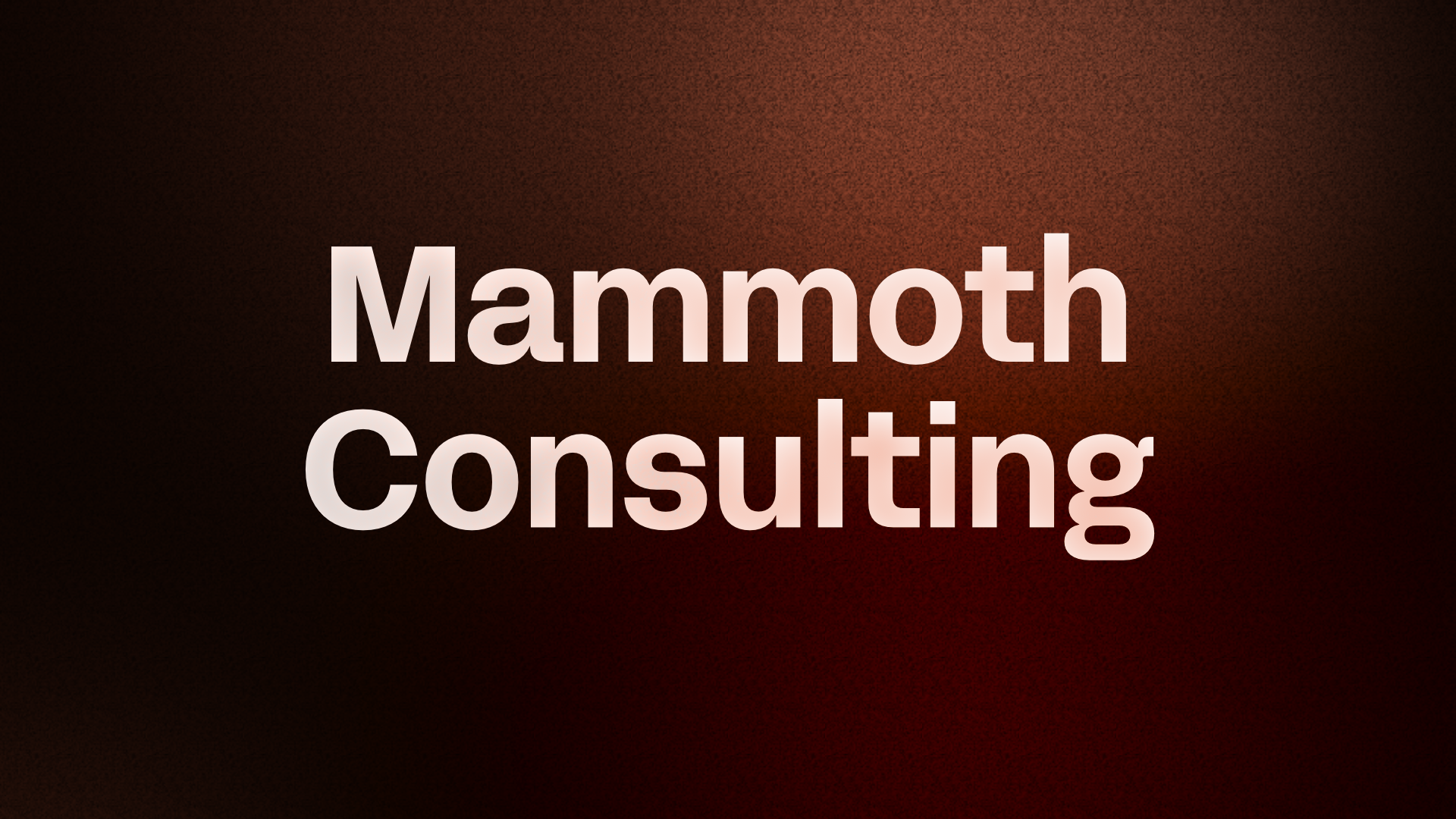 Consulting