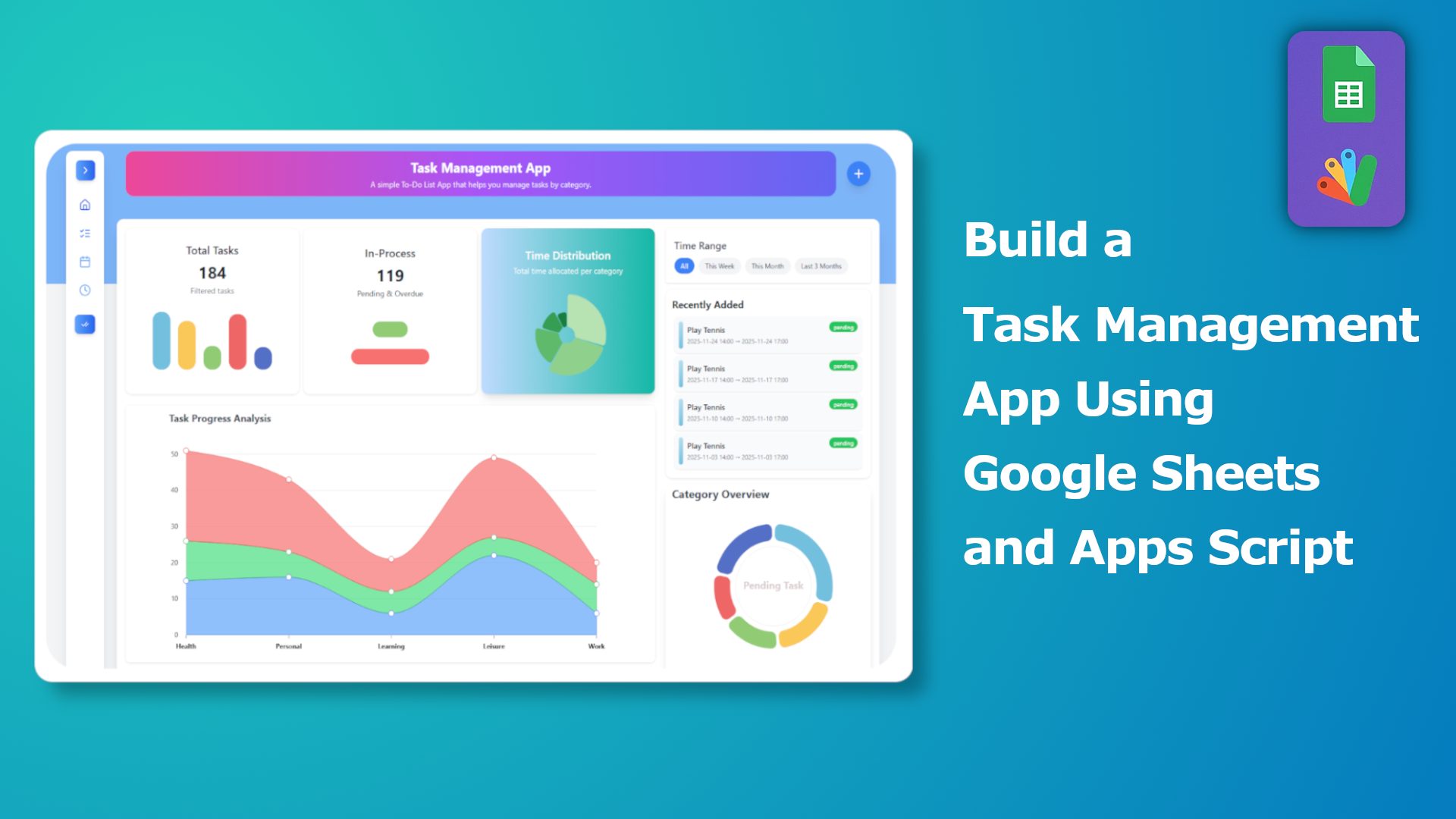 Task Planner - React & Apps Script Source Code