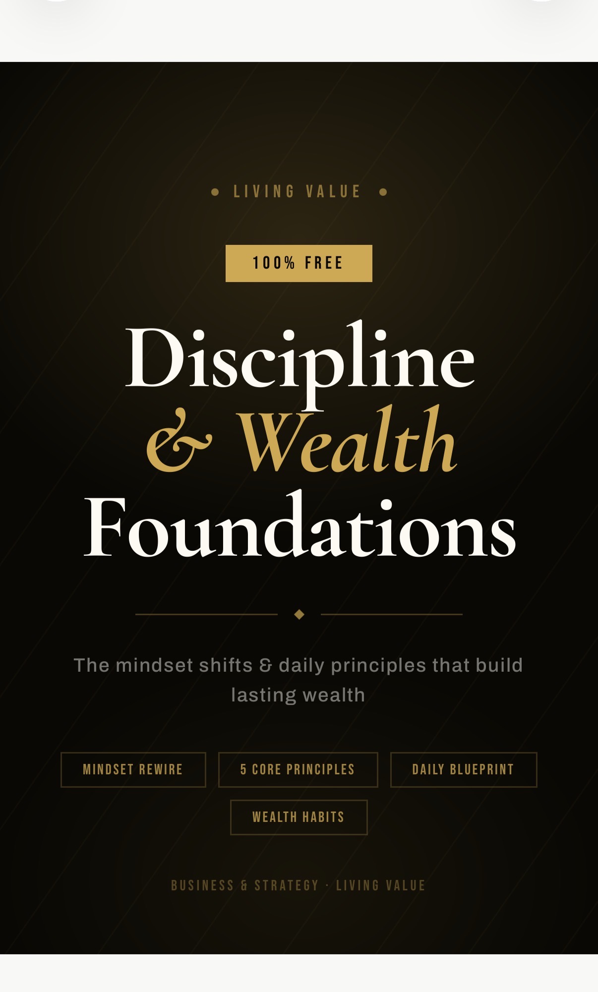 Free: Discipline & Wealth Foundations