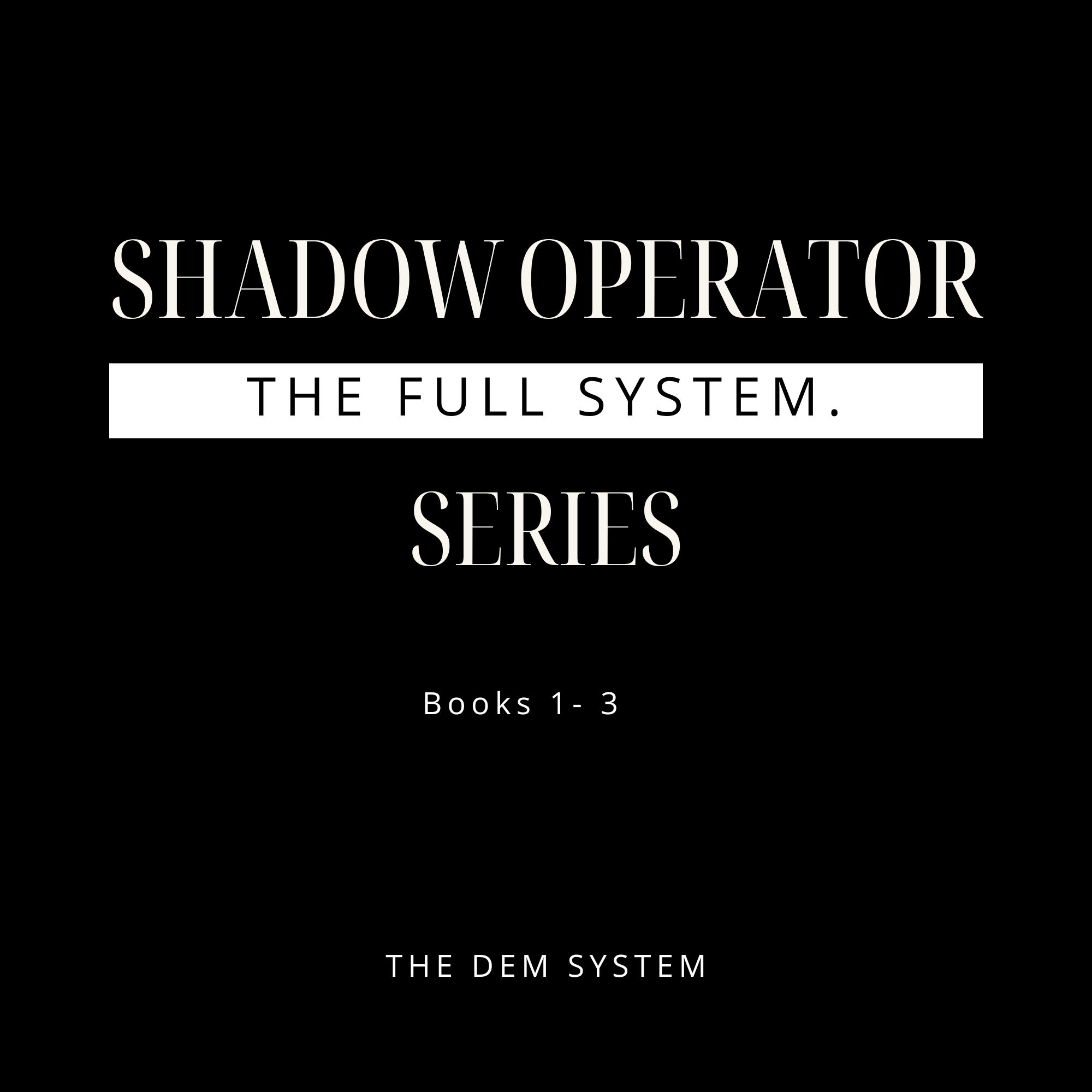 The Complete Shadow Operator Bundle