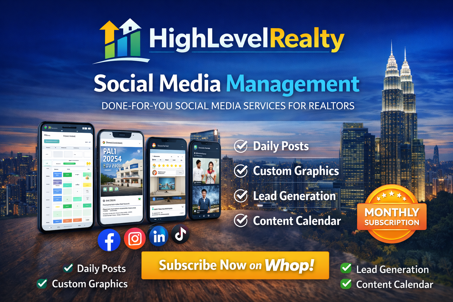 Social Media Management - Monthly