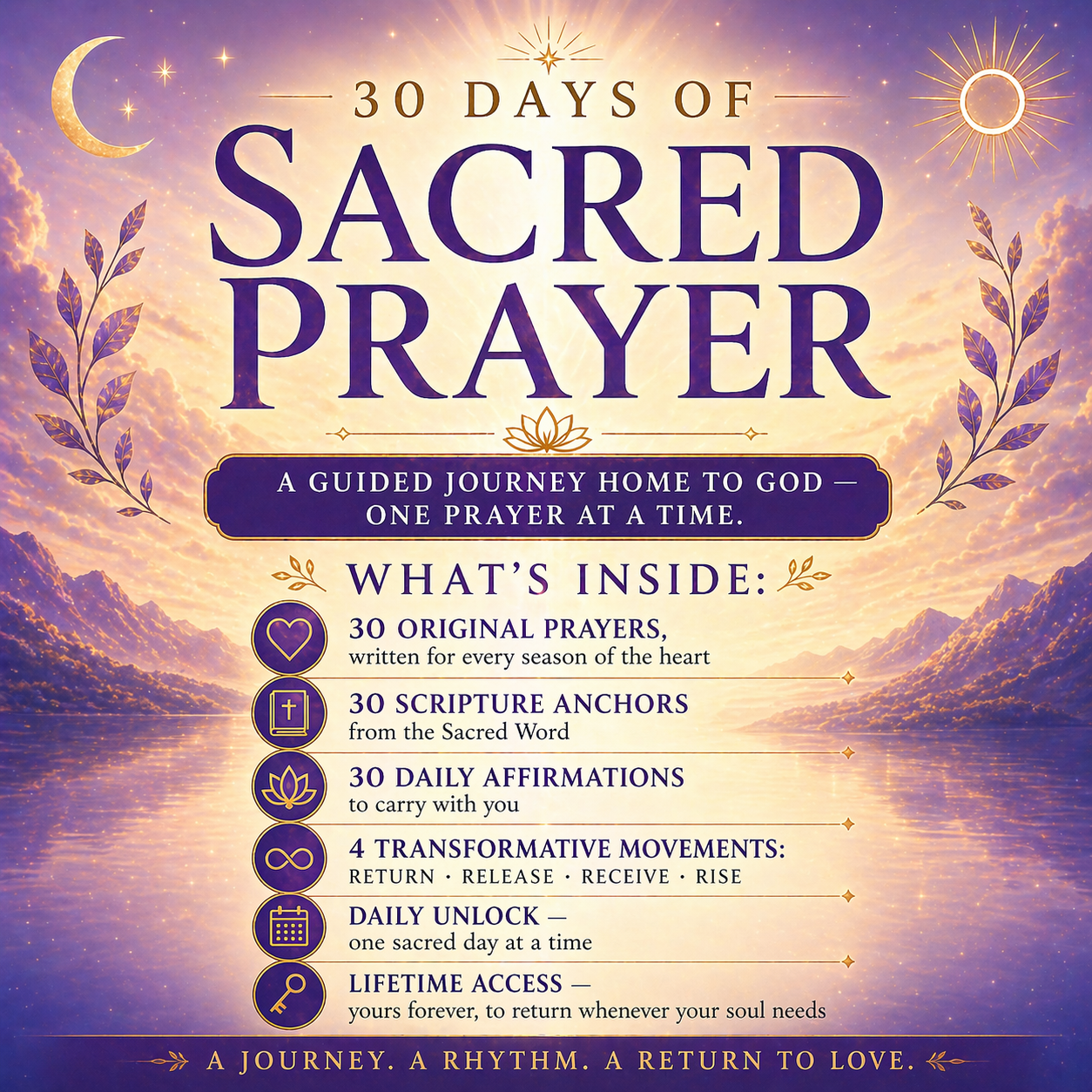 30 Days of Sacred Prayer