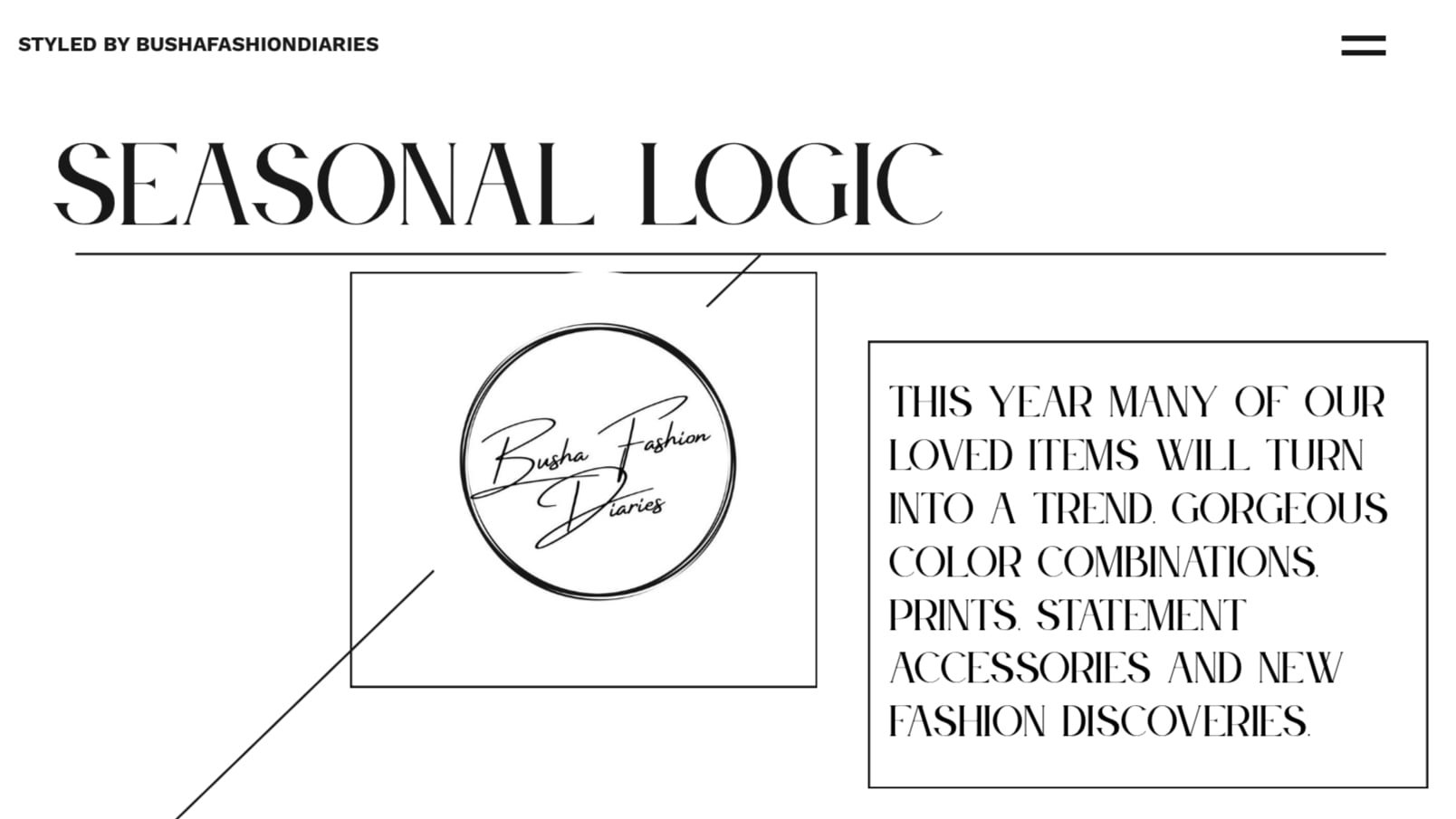 Seasonal Logics