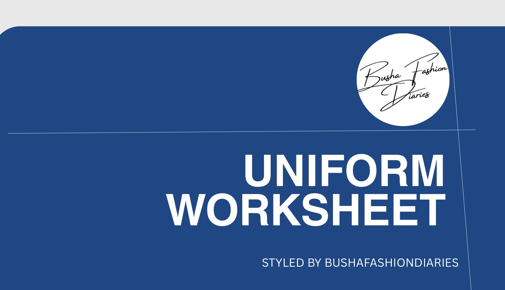 Uniform Guide+Stylist Call