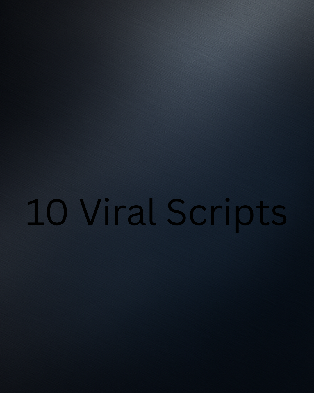 10 Viral Video Scripts (AI-Powered)