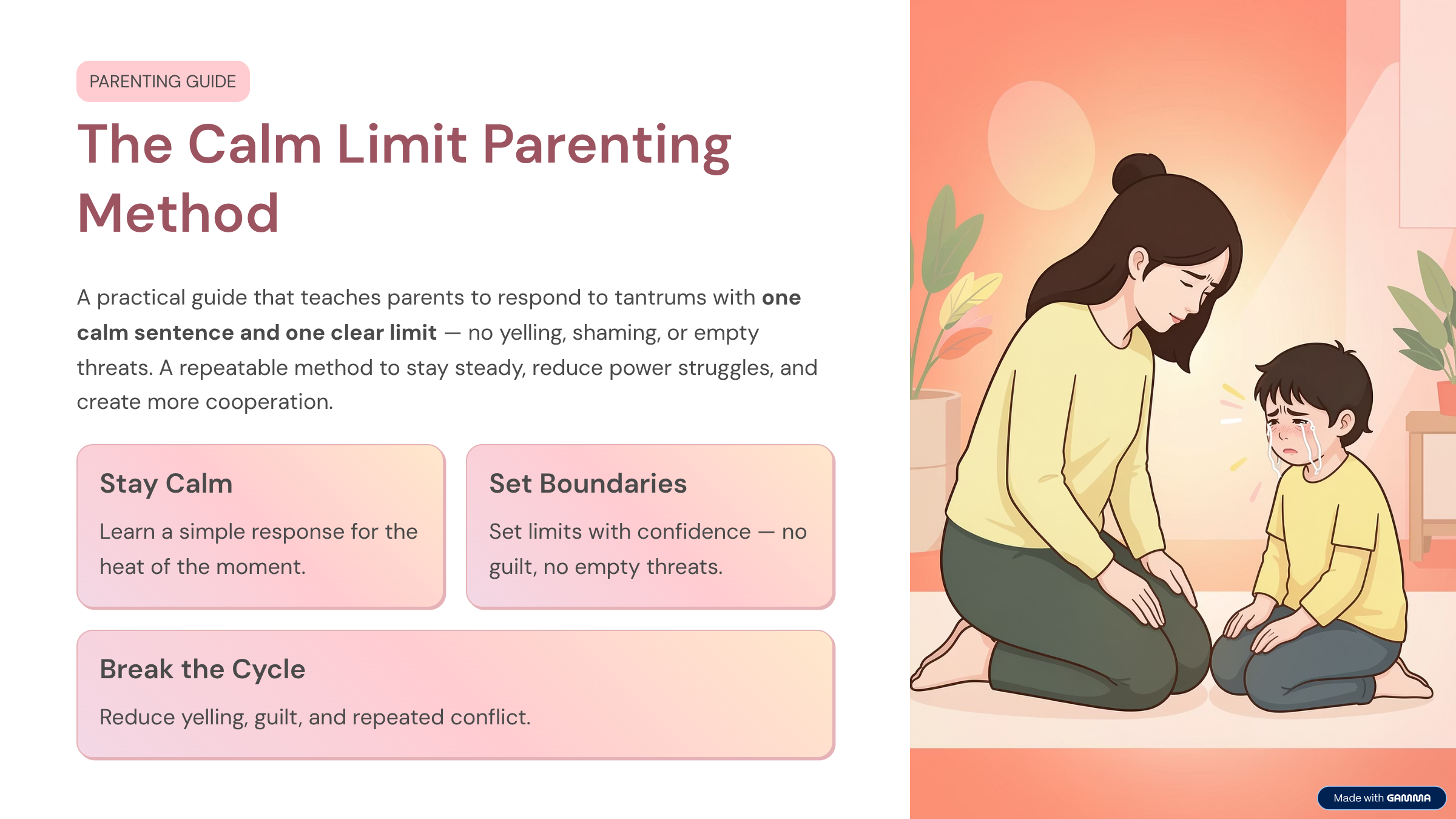 The Calm Limit Parenting Method E-Book