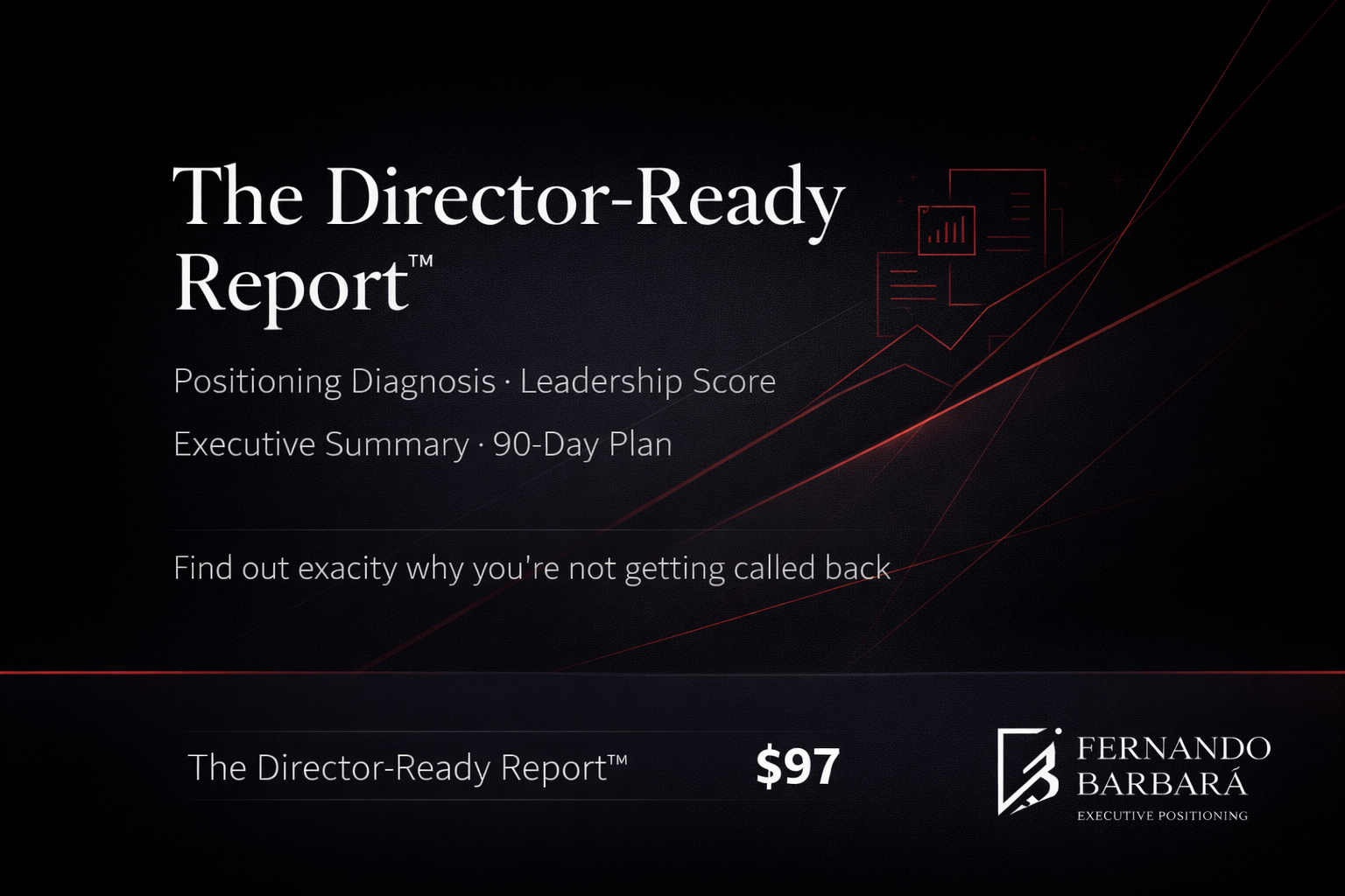 The Director-Ready Report