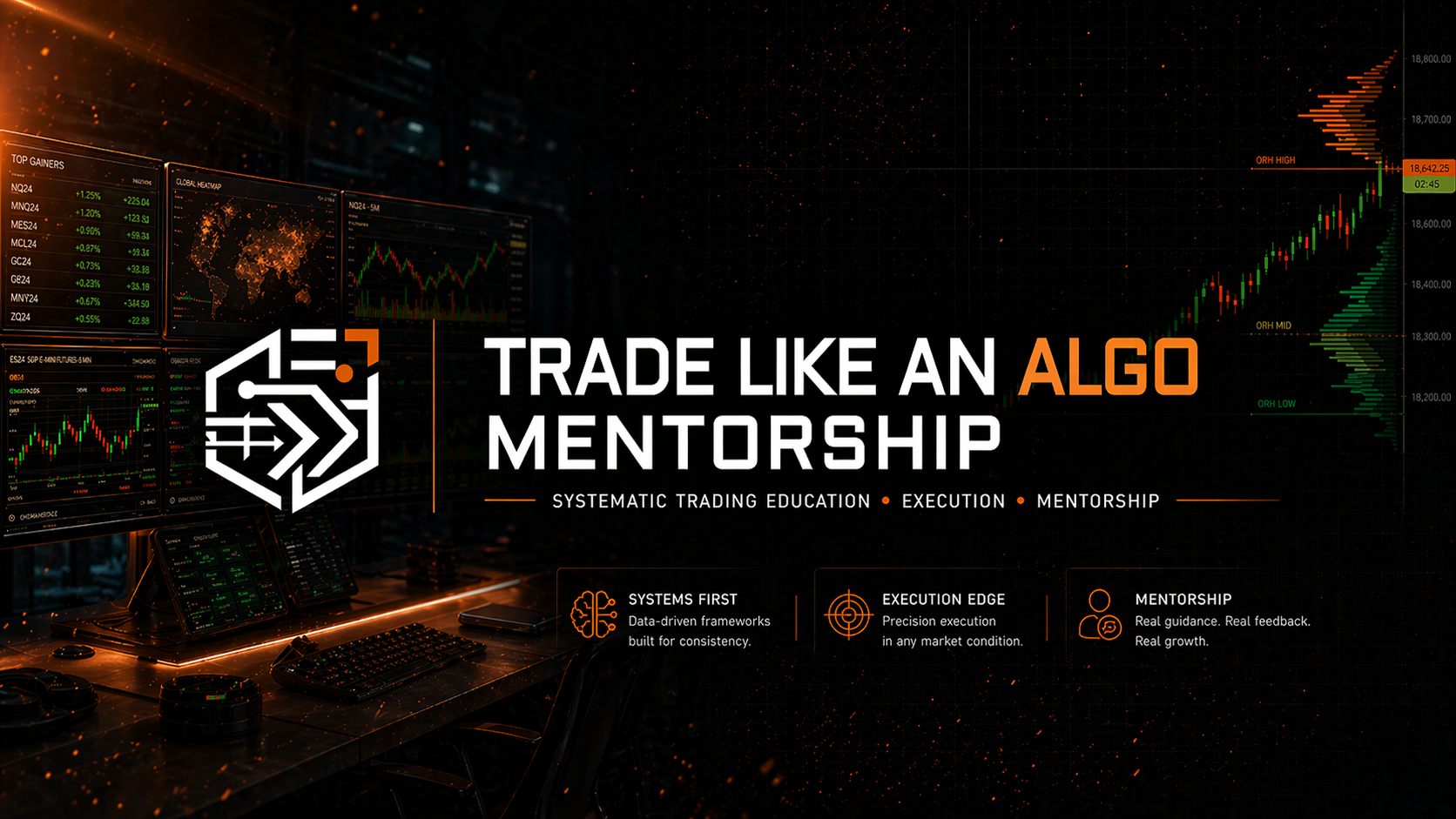 TRADE LIKE AN ALGO MENTORSHIP