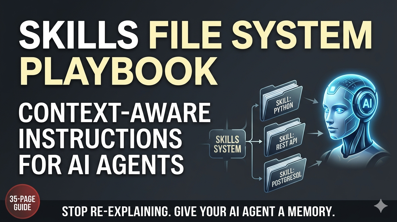Skills File System Playbook: Context-Aware Instructions for AI Coding Agents