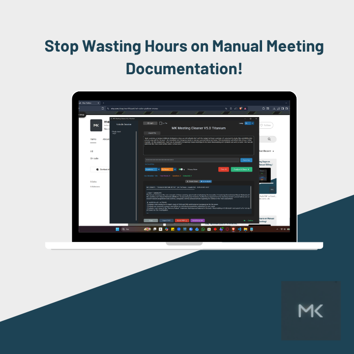 Meeting Note Master with AI: Professional Transcription Cleaner