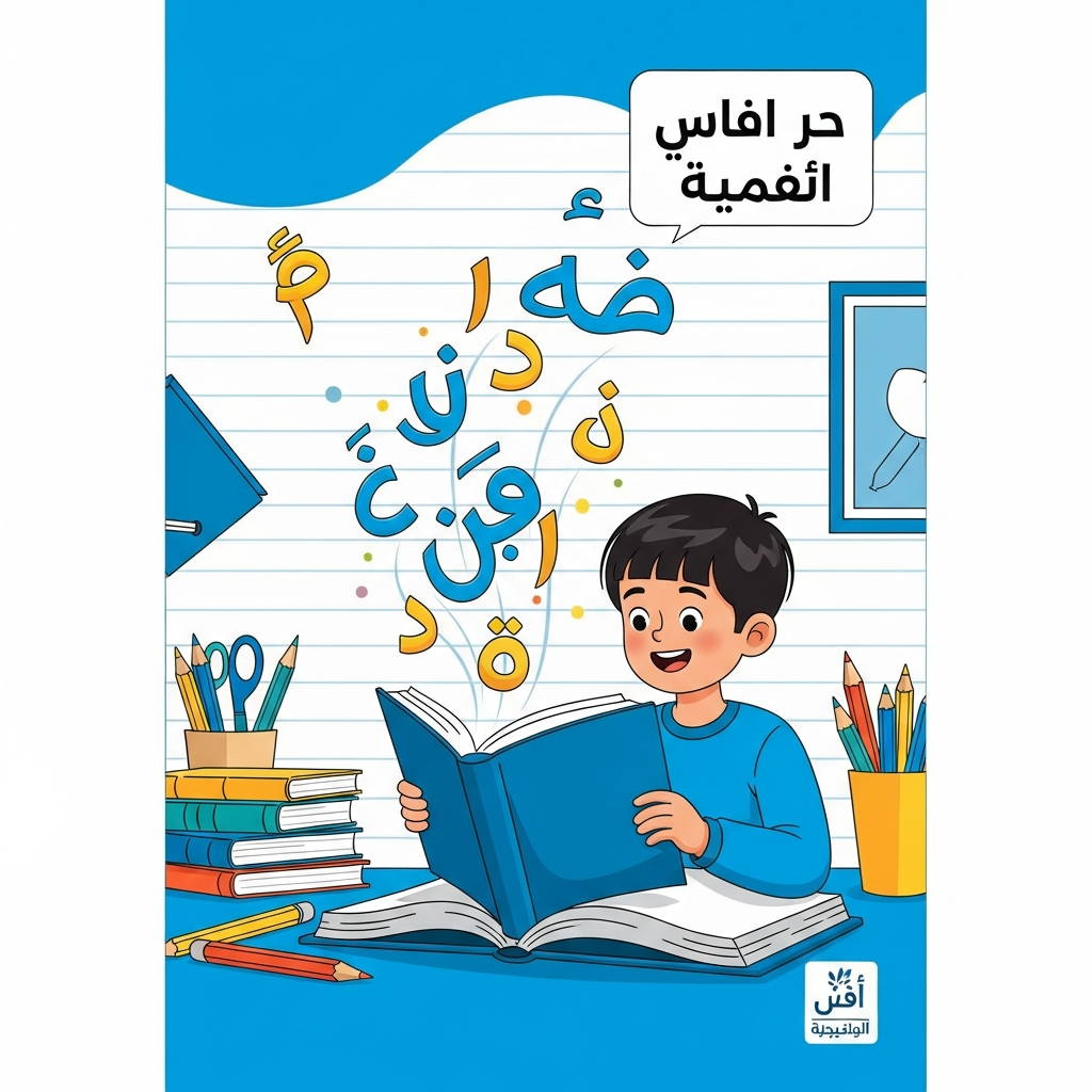 مغامرة الحروف المرحة: كتاب الأنشطة الأول للغة العربية