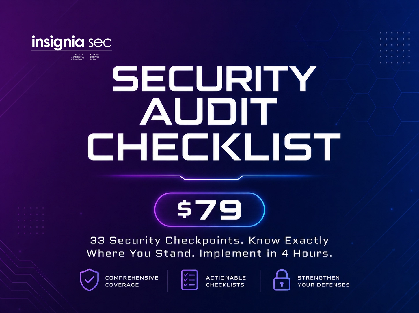 Security Audit Checklist