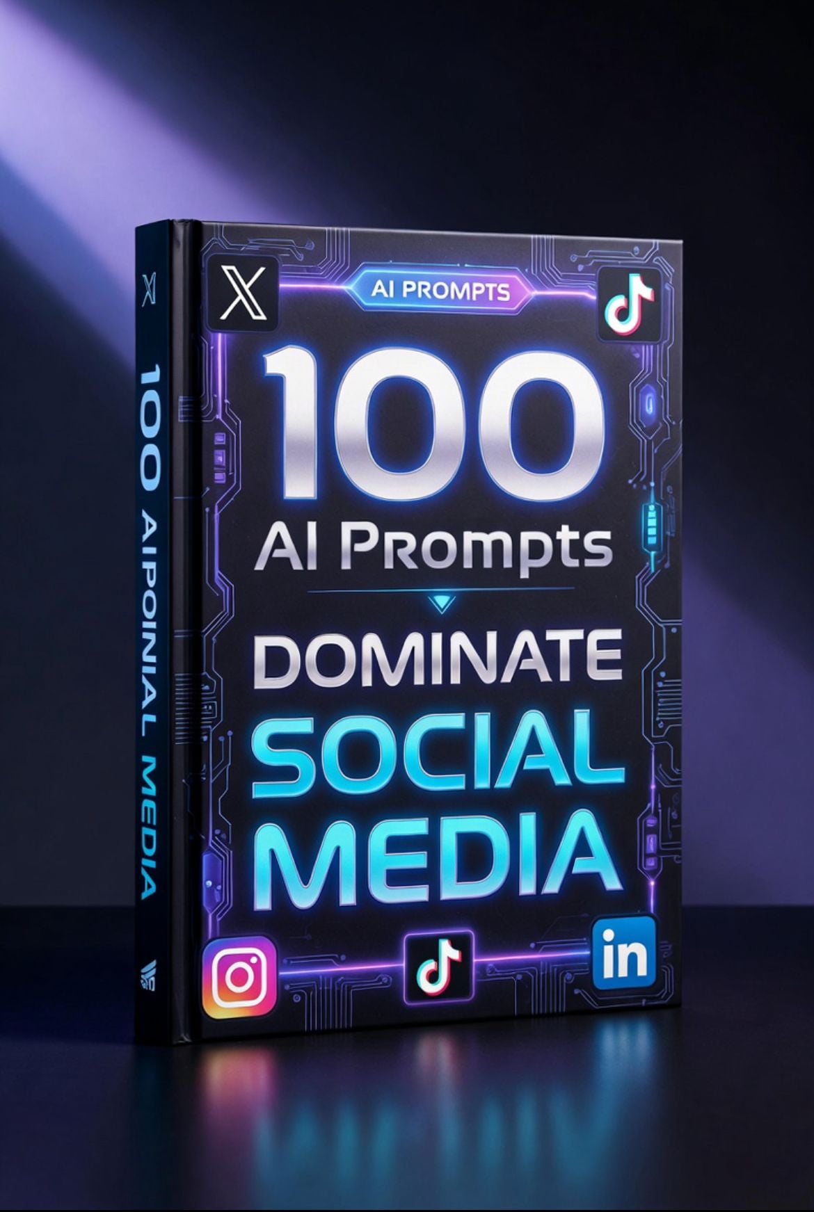 100 AI Prompts: Dominate Social Media
