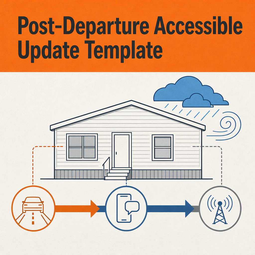 Deaf Storm Evacuation Kit