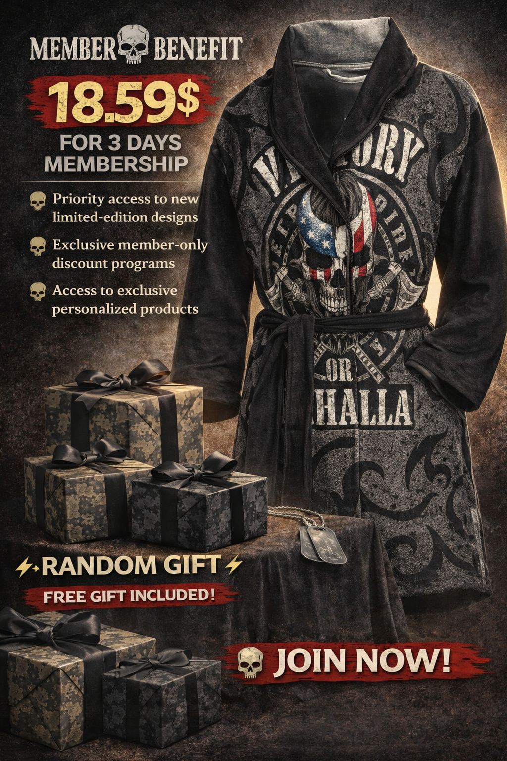 Viking Robe 1 Day Membership + Mysterious Gift