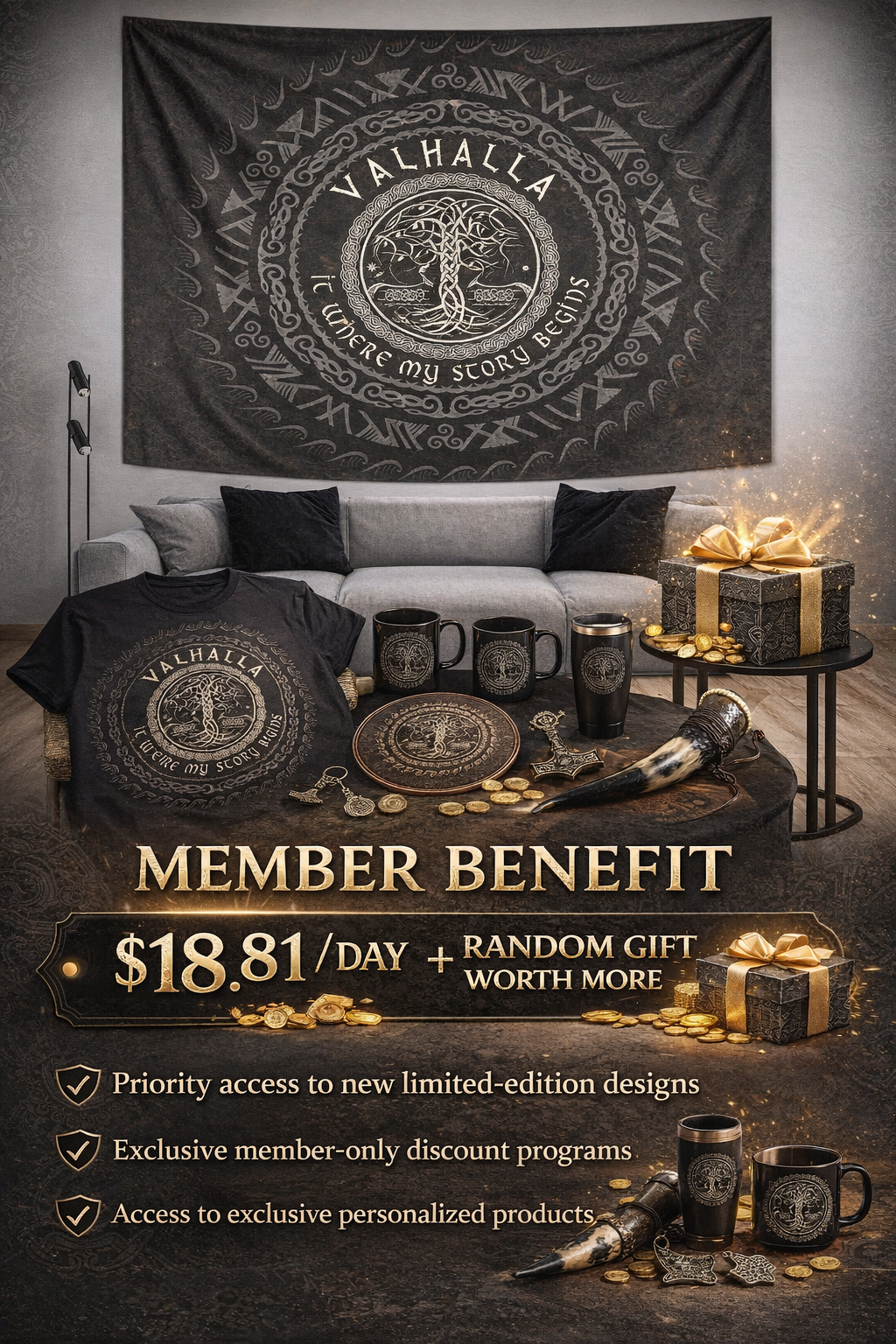 Valhalla Gold Membership