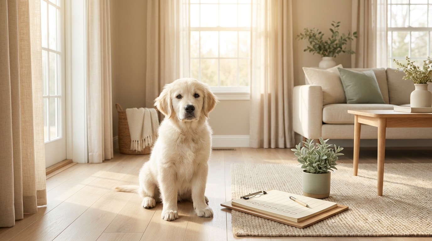 Puppy Potty Reset Worksheet