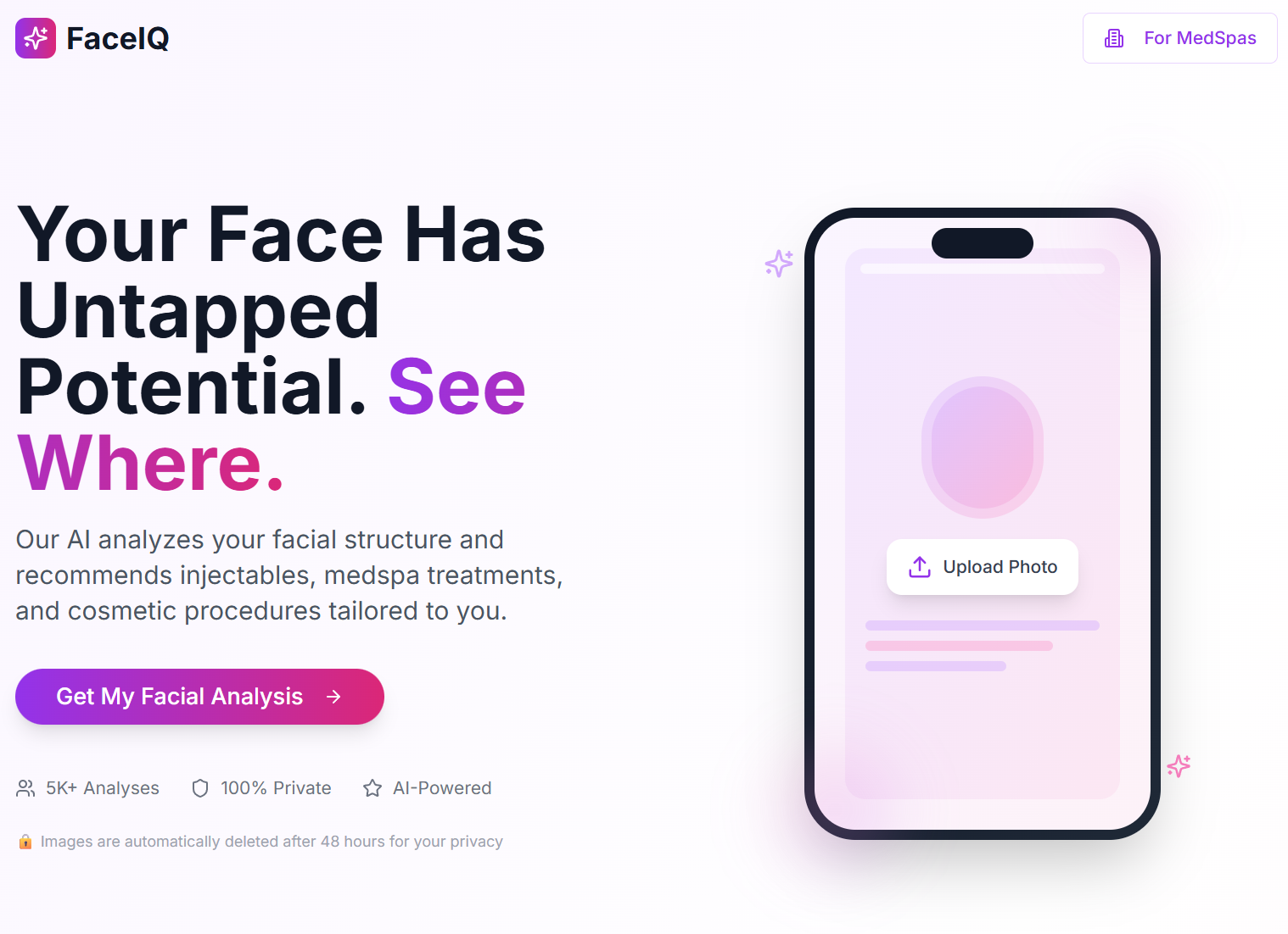 FaceIQ AI Influencer Edits