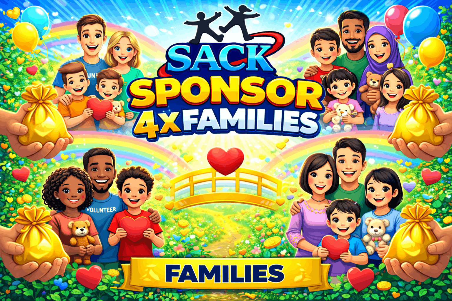 Sponsor 4 Families in Need