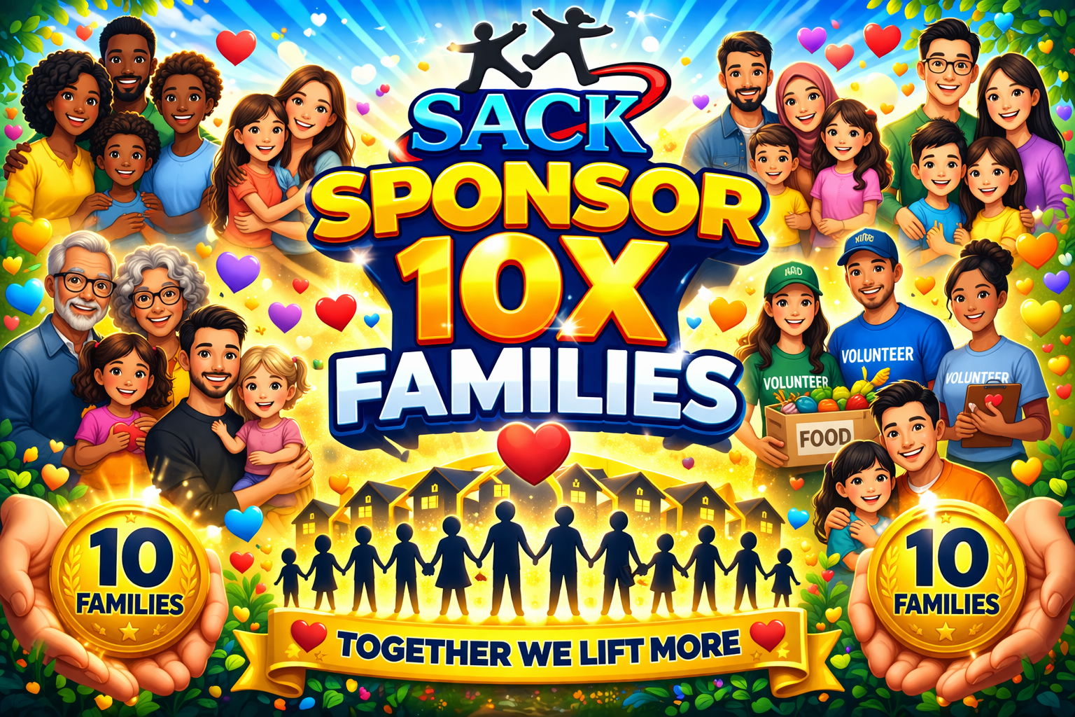 Sponsor 10 Families in Need