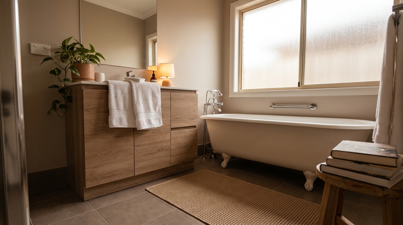 Older Adults Using Bathrooms Safely Without Full Renovation