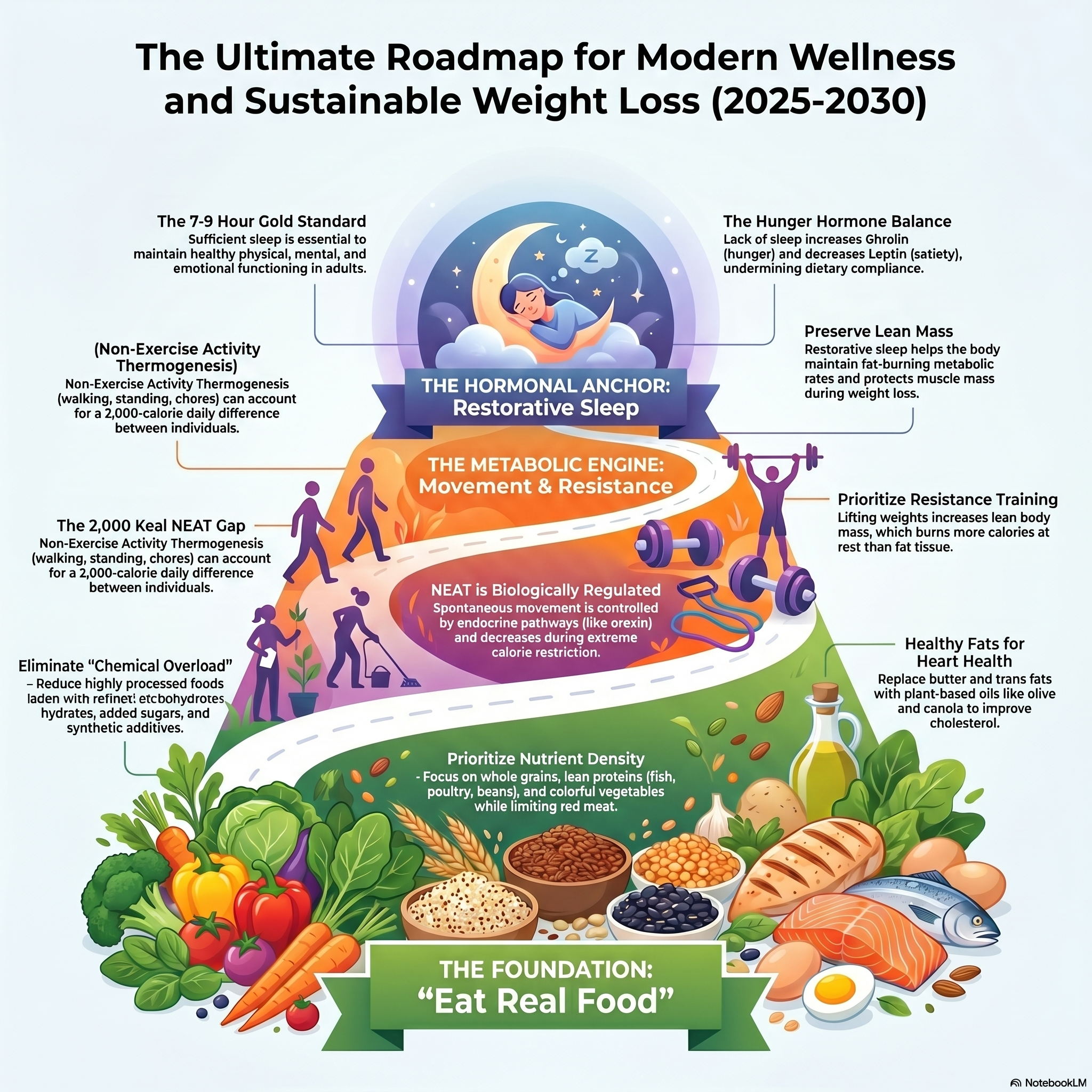 Create Sustainable Health with no BS + Basic week guide 