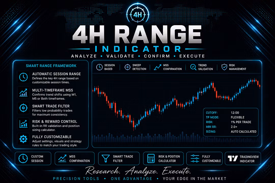 4h Range Indicator