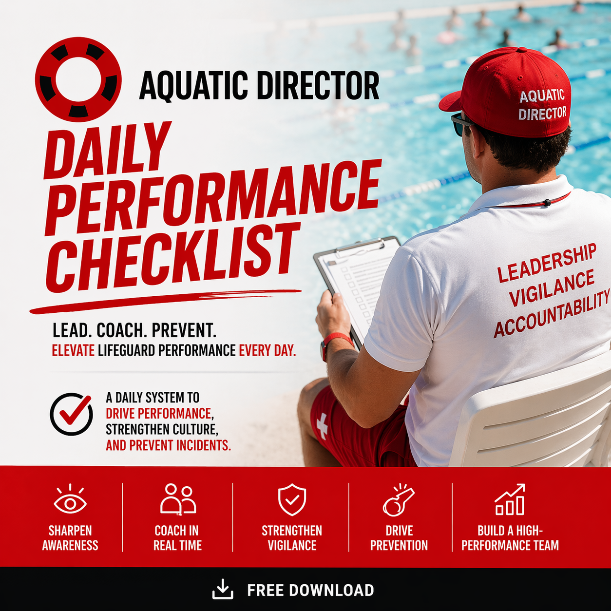 Aquatic Director Performance Checklist