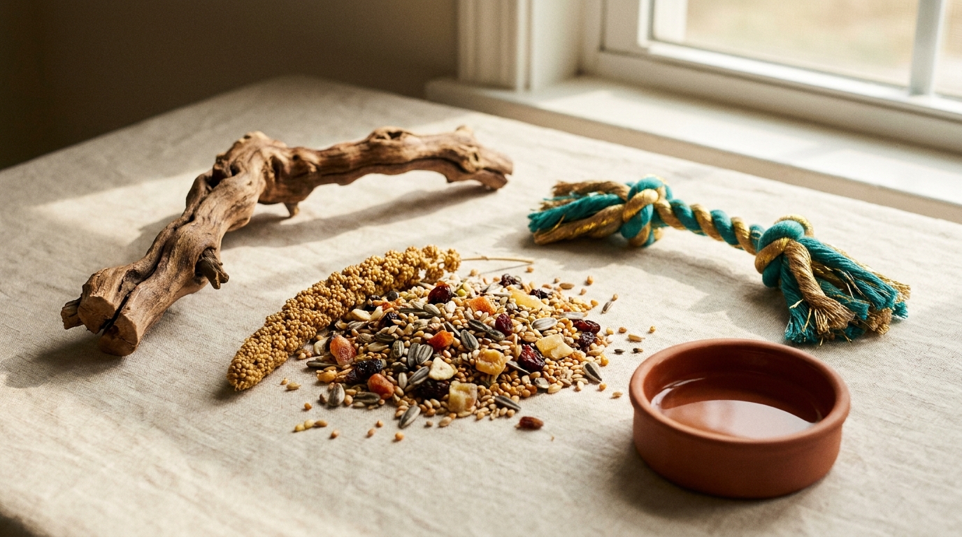 Bird Supplies Starter Kit