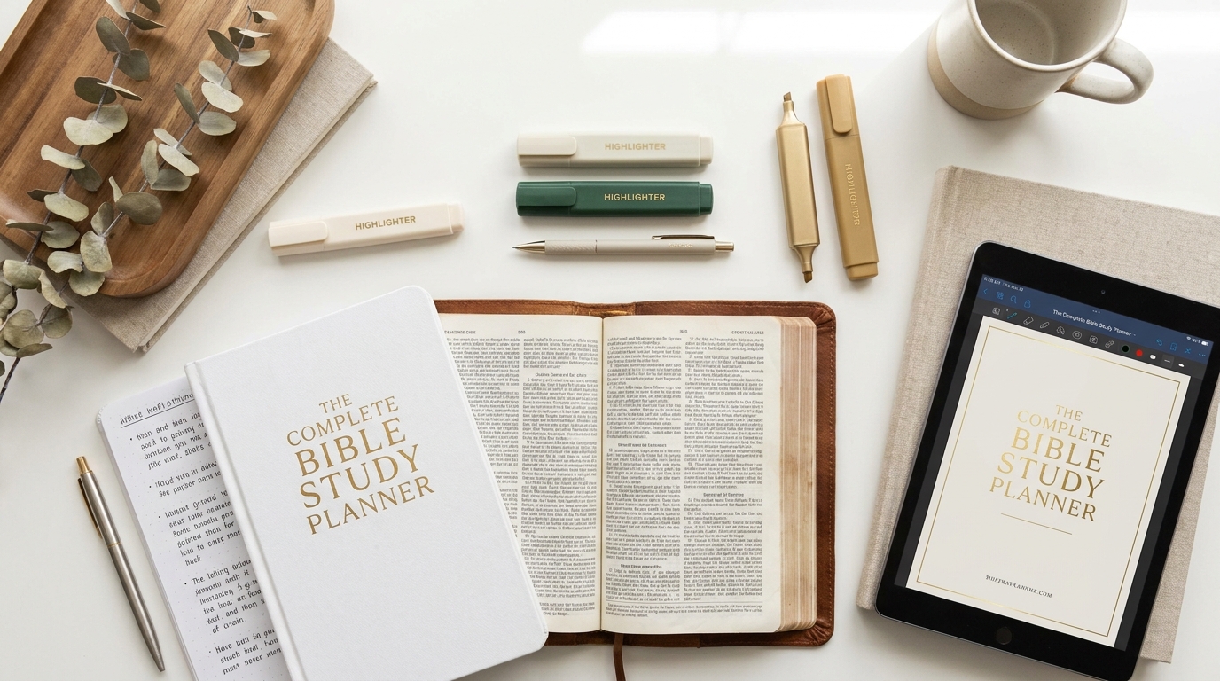 The Complete Bible Study Planner