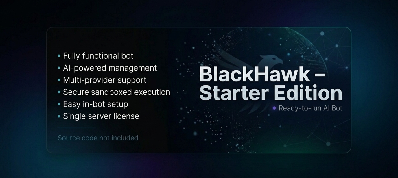 BlackHawk – Starter Edition